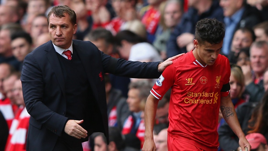 Philippe Coutinho a Leicester Cityhez tart