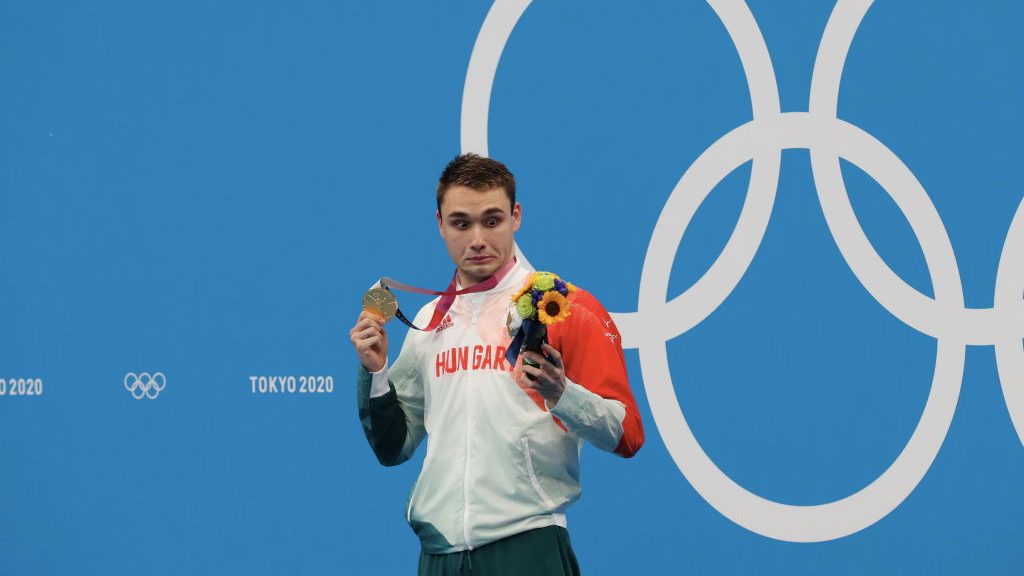 A legviccesebb kép az olimpiai bajnok Milák Kristófról