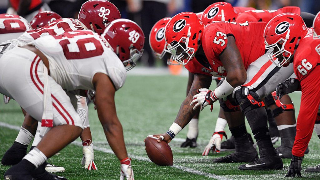 Alabama-Georgia döntő lesz az NCAA-ben