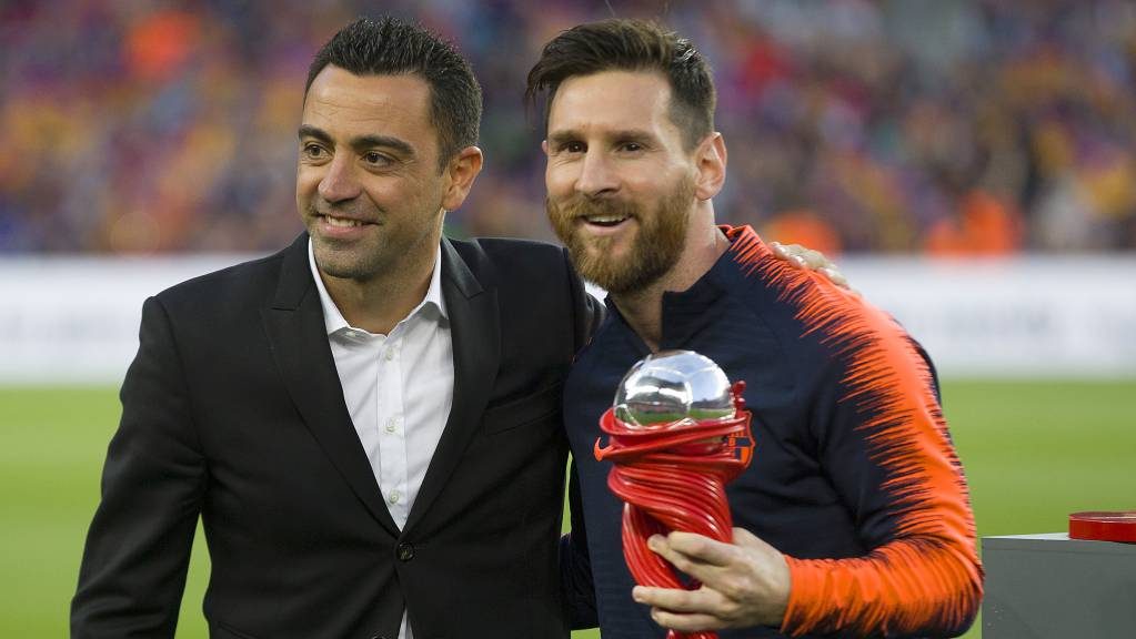 Messi Xavi születésnapjára ment vissza Barcelonába
