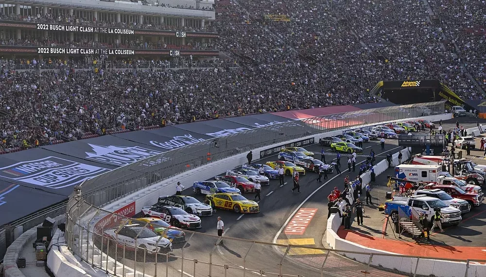 Újra várja az LA-i stadion a NASCAR-t