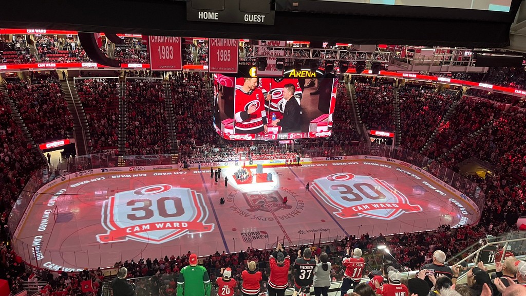 Cam Ward a Hurricanes első halhatatlanja