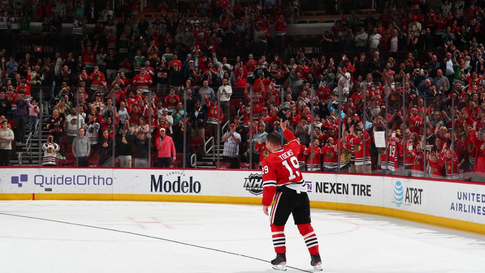 Toews góllal búcsúzott a Chicago Blackhawkstól