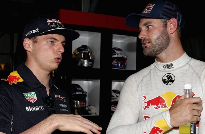 Max Verstappen visított a tévé előtt van Gisbergen győzelménél