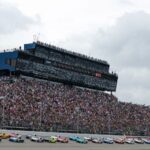 Eső miatt félbeszakadt a Cup Series michigani versenye