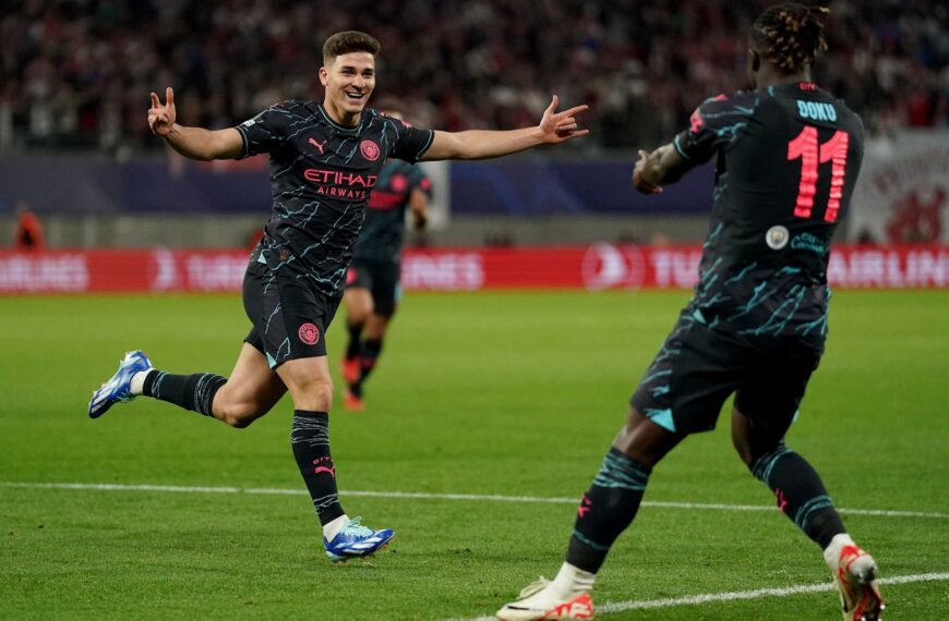A ManCity simán nyert Lipcsében