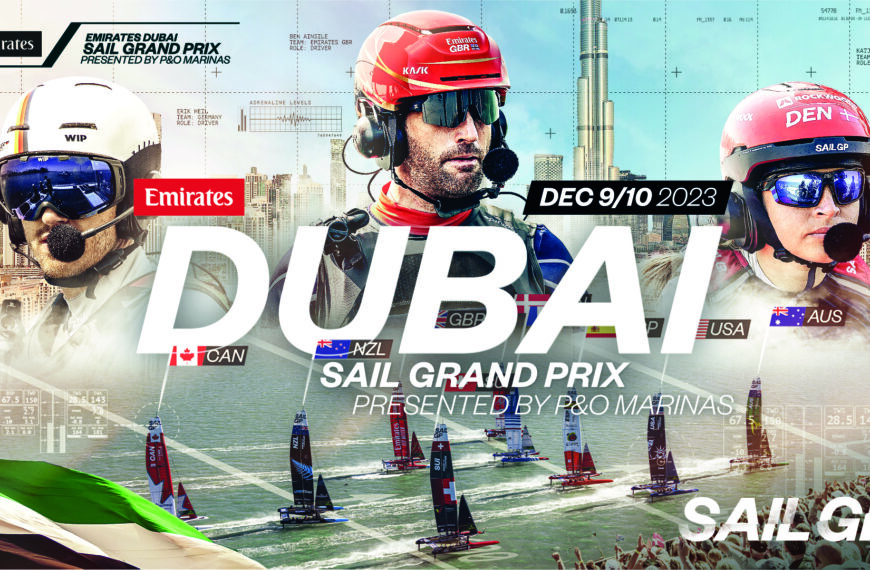 Dubajba is ellátogat a SailGP