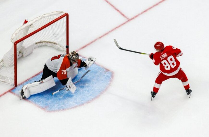 Óriási meccset nyert a Detroit az NHL-ben