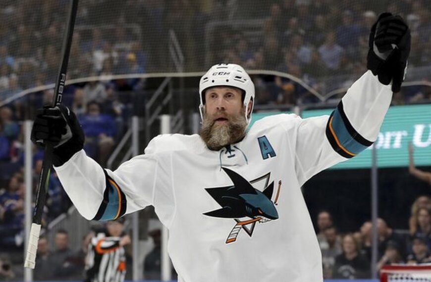 Visszavonultatják Joe Thornton 19-es mezét a San Jose Sharksban