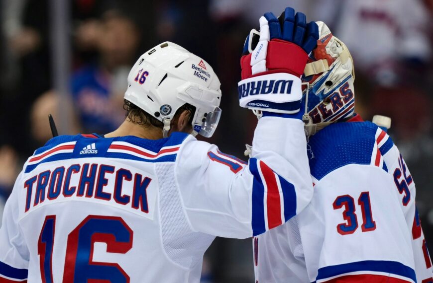 Egy győzelemre a klubrekordtól a New York Rangers