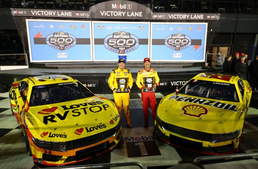 Megvan az első sor a hétvégi Daytona 500-ra