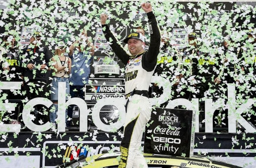 Byron az idei első duplázó a NASCAR-szezonban