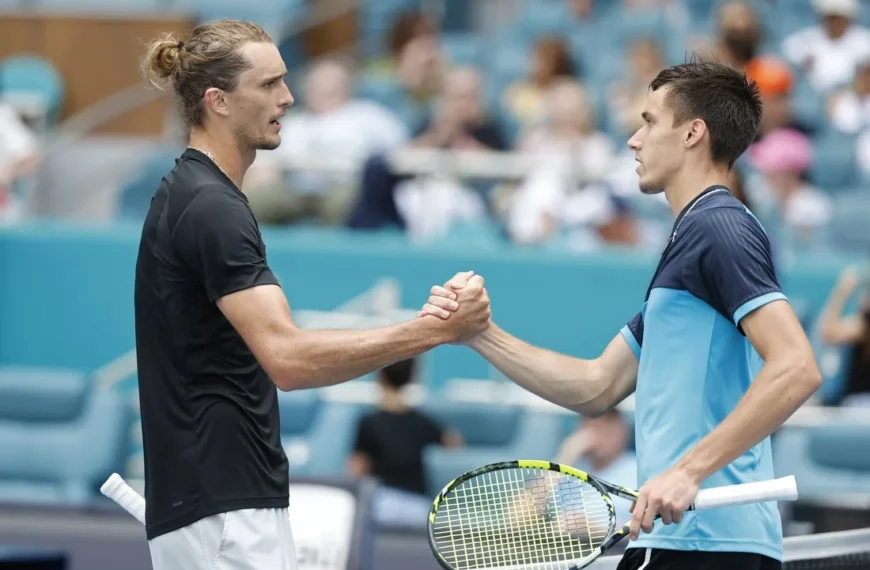 Zverev azt mondta nekem, a legjobb tízben a helyem