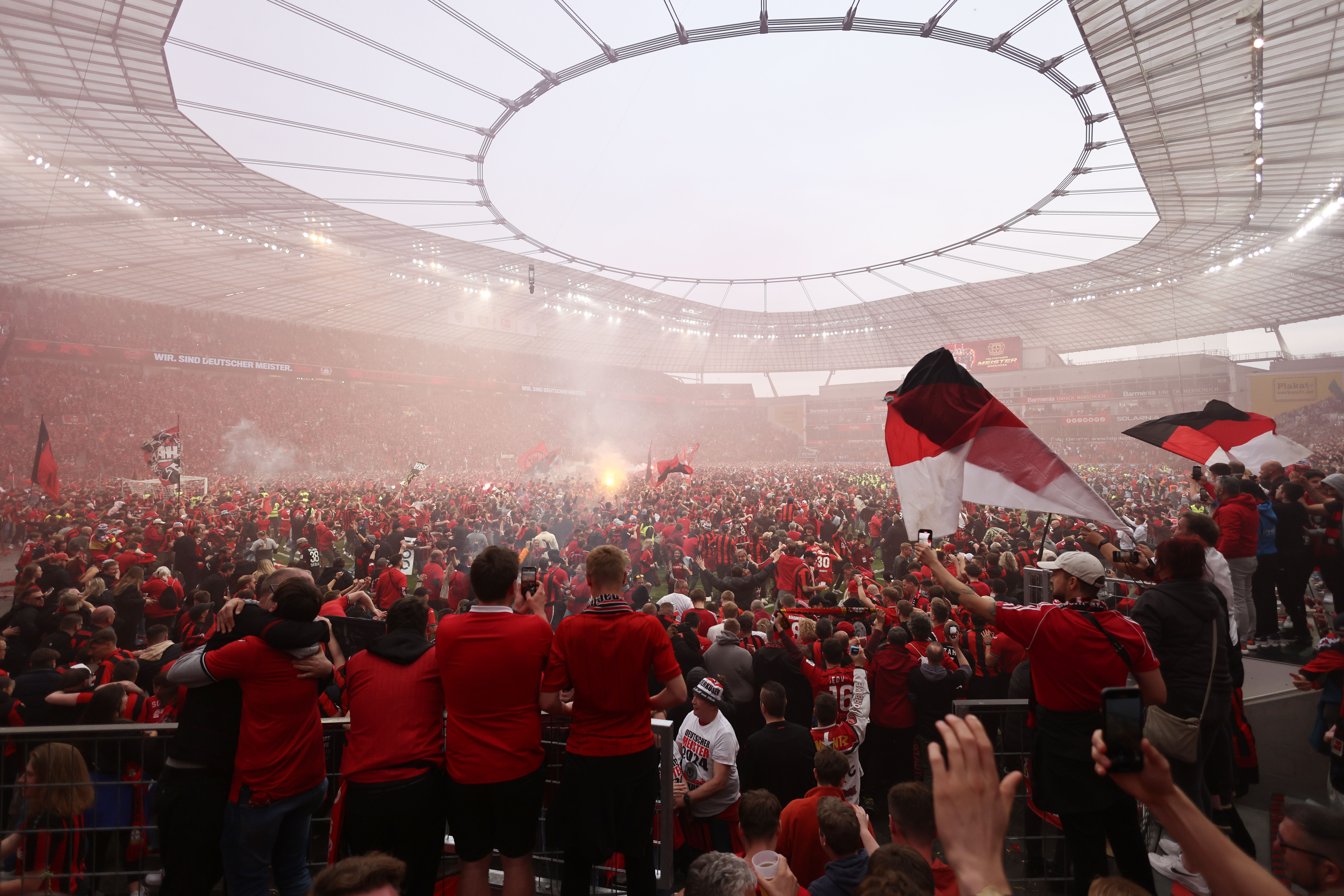 Bajnok a Bayer Leverkusen, méghozzá veretlenül