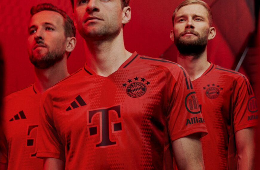 Tripla-vörös színben az új Bayern-mez