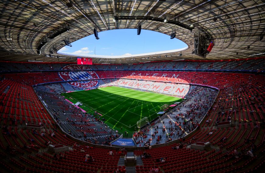 Ilyen az Allianz Arena belülről