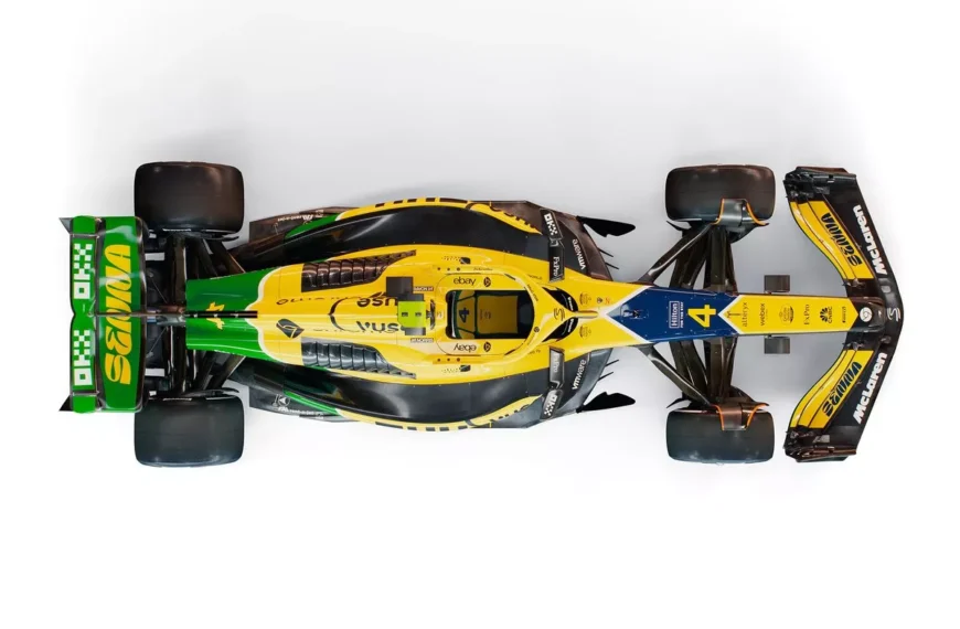 A McLaren monacói Senna-festése megér egy pillantást