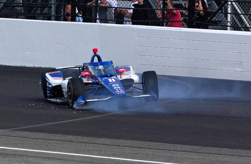 Lundqvist első pole-ját ünnepelhette az IndyCar-sorozatban