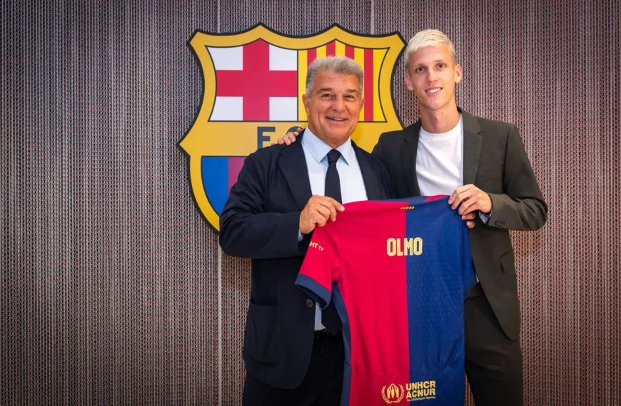Daniel Olmo Barcelonában folytatja