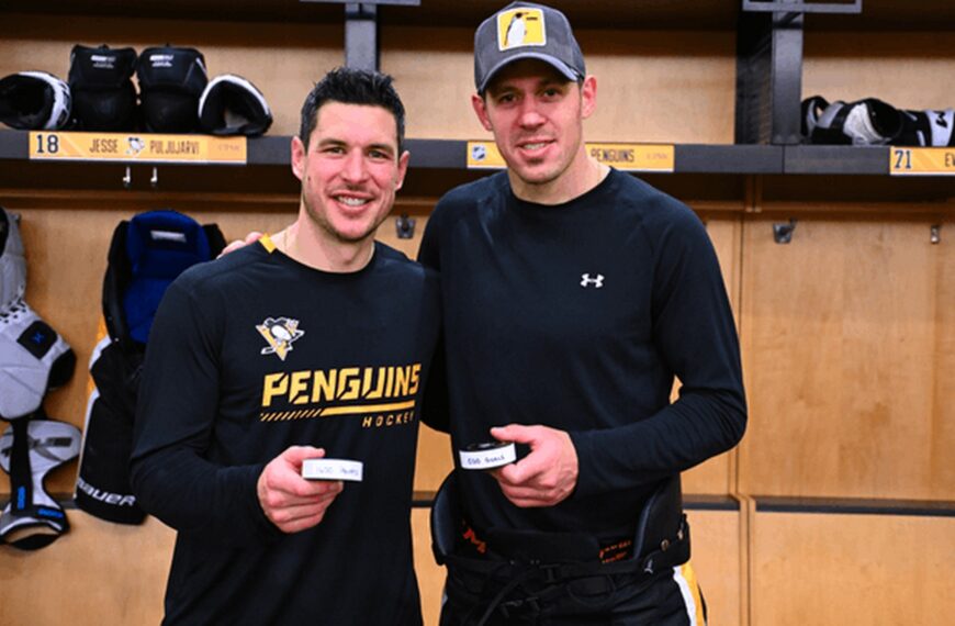 Crosby és Malkin egyszerre jubilált