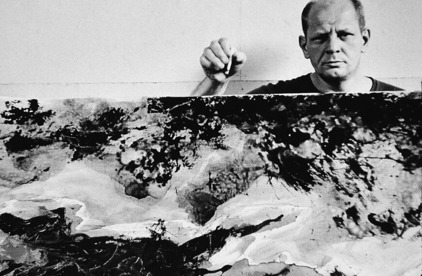 Káosz vagy tudatosság rejlett Jackson Pollock munkái mögött?