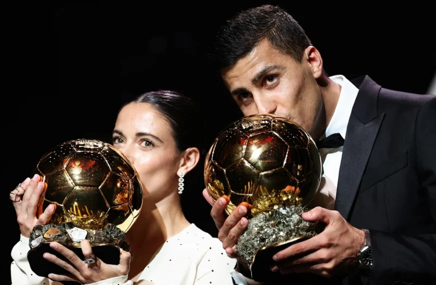Rodrié és Aitanáé az Aranylabda, a Real Madrid távol maradt a díjátadótól