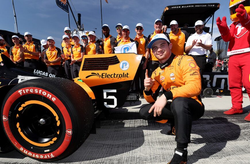 Arrow McLaren első sorral indul este az IndyCar második futama