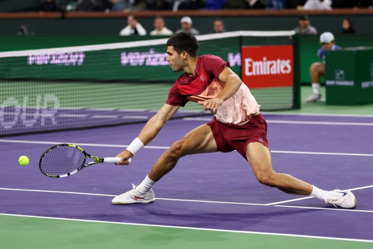 Alcaraz útban a harmadik Indian Wells-i győzelme felé