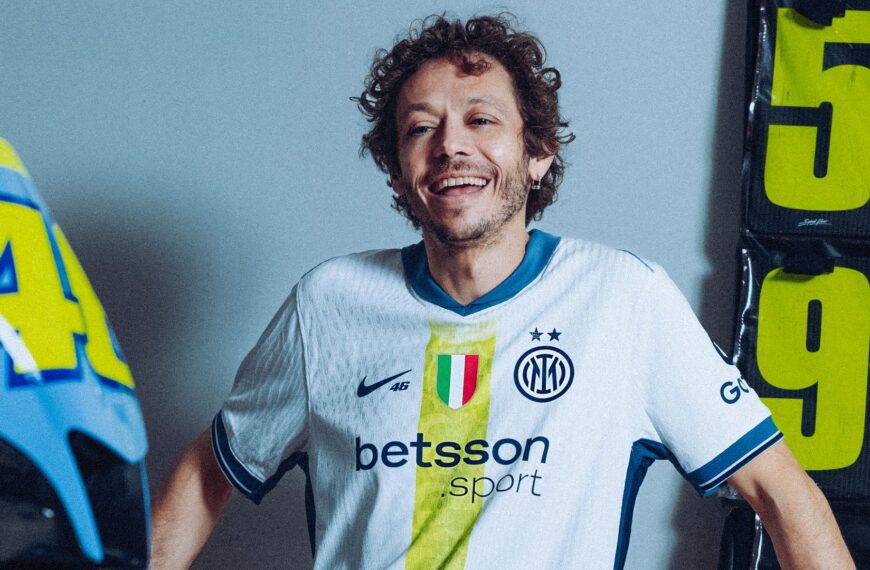 Valentino Rossi-mezben játszik az Inter szombaton