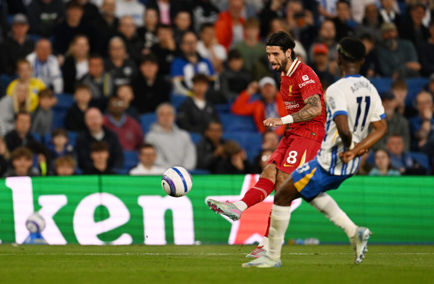 Szoboszlai Dominik eddigi legnagyobb gólját lőtte a Liverpoolban