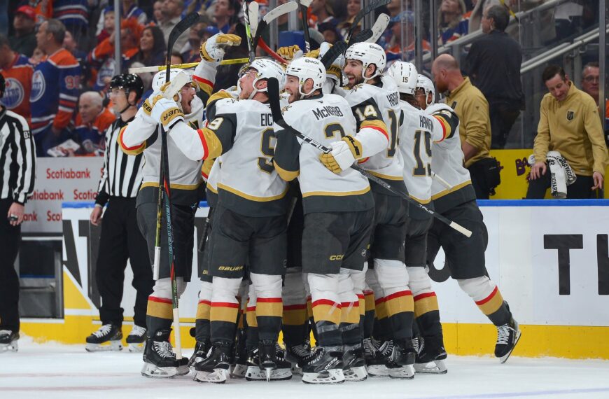 A Golden Knights 0.4 másodperccel a vége előtt szerzett győztes gólt