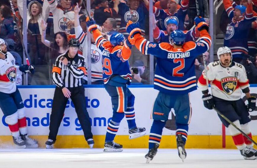 Hirtelen halálba torkollott az NHL nagydöntőjének első felvonása
